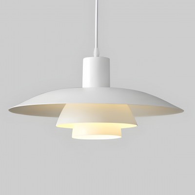 Emery Nordic Three Tier Metal Disc Pendant Light Emery Nordic Three Tier Metal Disc Pendant Light