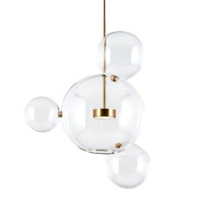 Kory Modern Soap Bubble Glass Pendant Light Kory Modern Soap Bubble Glass Pendant Light