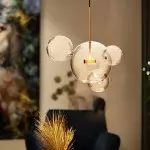 Emery Nordic Three Tier Metal Disc Pendant Light