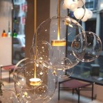 Kory Modern Soap Bubble Glass Pendant Light