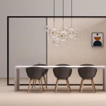 Kory Modern Soap Bubble Glass Pendant Light