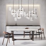 Kory Modern Soap Bubble Glass Pendant Light