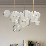 Kory Modern Soap Bubble Glass Pendant Light