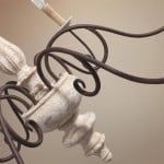 Scout Farmhouse Wood Anchor Candle Chandelier