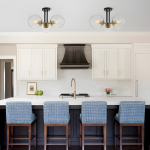 Ivey Water Ripple Glass Globe Ceiling Light