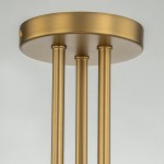 Ivey Water Ripple Glass Globe Ceiling Light