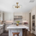 Ivey Water Ripple Glass Globe Ceiling Light