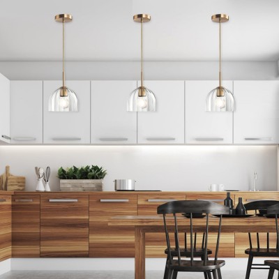 Ryder Minimalist Dome Glass Pendant Light Ryder Minimalist Dome Glass Pendant Light
