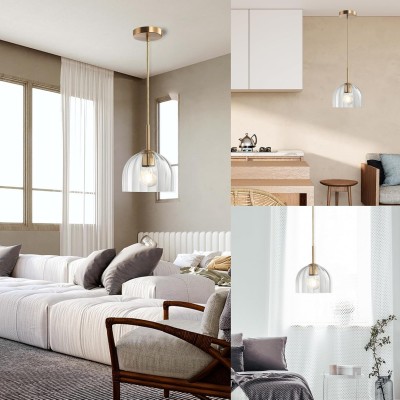 Ryder Minimalist Dome Glass Pendant Light Ryder Minimalist Dome Glass Pendant Light