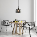 Ryder Minimalist Dome Glass Pendant Light
