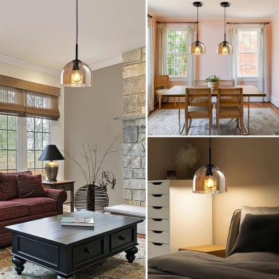 Ryder Minimalist Dome Glass Pendant Light Ryder Minimalist Dome Glass Pendant Light