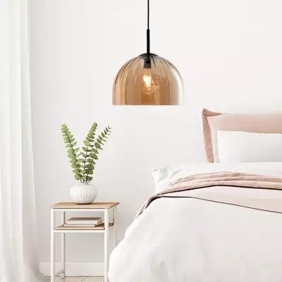 Ryder Minimalist Dome Glass Pendant Light Ryder Minimalist Dome Glass Pendant Light