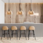 Ryder Minimalist Dome Glass Pendant Light