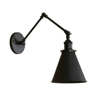 Brady Black Adjustable Wall Light Brady Black Adjustable Wall Light