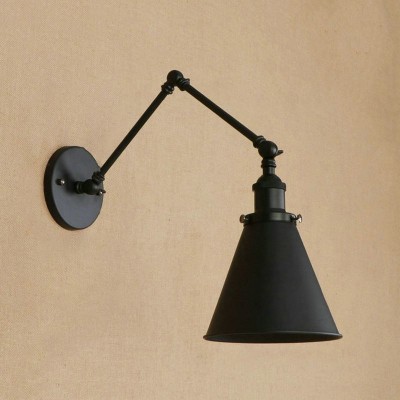 Brady Black Adjustable Wall Light Brady Black Adjustable Wall Light