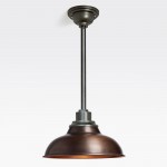 Creed Industrial Dome Metal Pendant Light