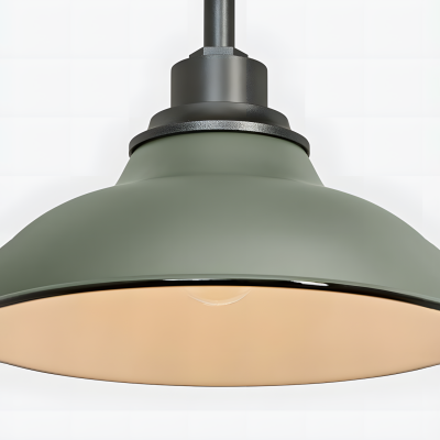 Creed Industrial Dome Metal Pendant Light Creed Industrial Dome Metal Pendant Light