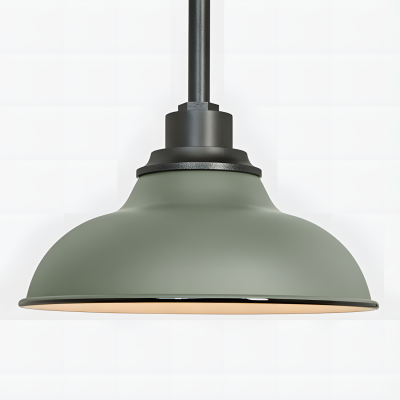 Creed Industrial Dome Metal Pendant Light Creed Industrial Dome Metal Pendant Light