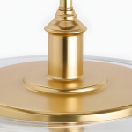 Xena Scandinavian Layered Clear Glass Pendant Light