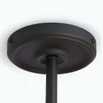 Xena Scandinavian Layered Clear Glass Pendant Light