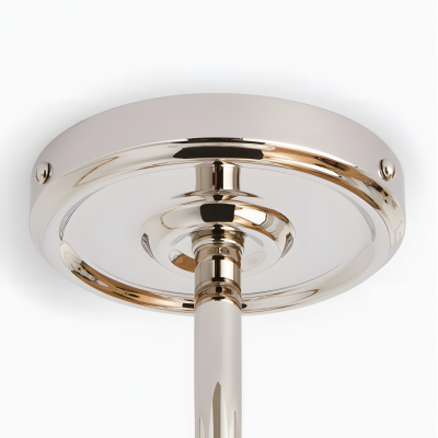 Xena Scandinavian Layered Clear Glass Pendant Light Xena Scandinavian Layered Clear Glass Pendant Light