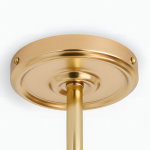 Xena Scandinavian Layered Clear Glass Pendant Light