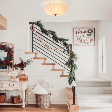 Dakota Modern Flower Shape Milk Glass Ceiling Light