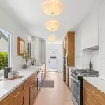 Dakota Modern Flower Shape Milk Glass Ceiling Light