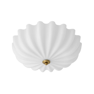 Dakota Modern Flower Shape Milk Glass Ceiling Light Dakota Modern Flower Shape Milk Glass Ceiling Light