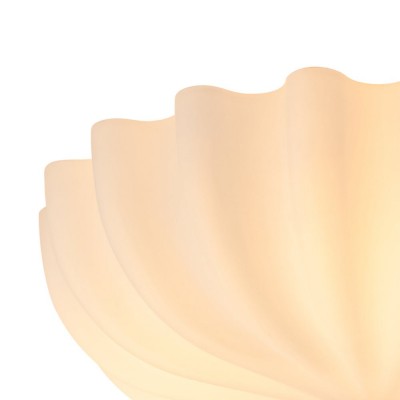 Dakota Modern Flower Shape Milk Glass Ceiling Light Dakota Modern Flower Shape Milk Glass Ceiling Light