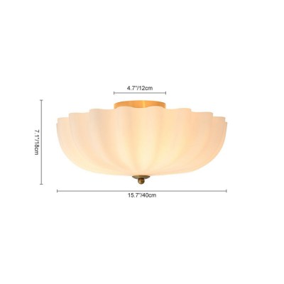 Dakota Modern Flower Shape Milk Glass Ceiling Light Dakota Modern Flower Shape Milk Glass Ceiling Light