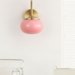 Luka Retro Bauhaus Globe Glass Sconce