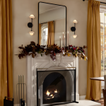 Brianna Farmhouse Alabaster Double Globe Sconce