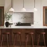 Rylan Rustic Metal Milk Glass Pendant Light