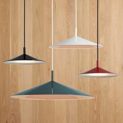 Tegan Scandinavian Cone Shaped Metal Pendant Light Tegan Scandinavian Cone Shaped Metal Pendant Light
