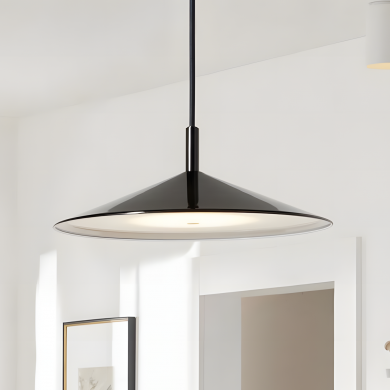 Tegan Scandinavian Cone Shaped Metal Pendant Light
