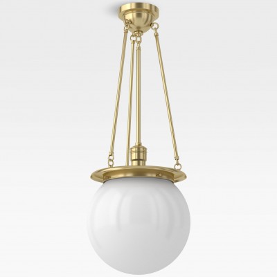 Dara Farmhouse Glass Globe Pendant Light