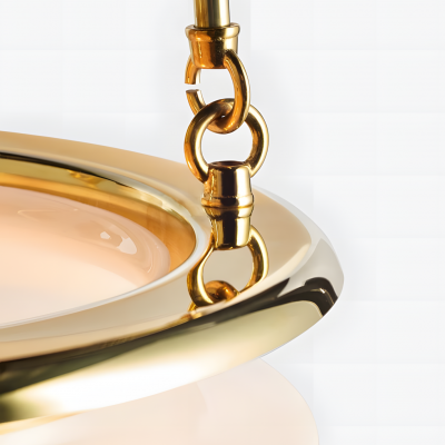 Dara Farmhouse Glass Globe Pendant Light