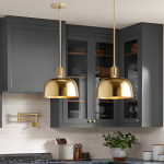 Declan Modern Bell Shaped Glass Pendant Light Declan Modern Bell Shaped Glass Pendant Light