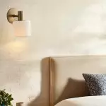 Aura Modern Porcelain Sconce
