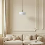 Aura Modern Porcelain Pendant