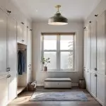 Drilon Nordic Morandi Metal Flush Mount Ceiling Light