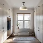 Drilon Nordic Morandi Metal Flush Mount Ceiling Light