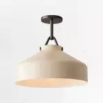 Drilon Nordic Morandi Metal Flush Mount Ceiling Light