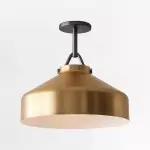 Drilon Nordic Morandi Metal Flush Mount Ceiling Light