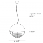 Nixie Creative Sunset Pendant Light