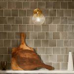 Briar Rustic Cooper Ribbed Glass Globe Sconce