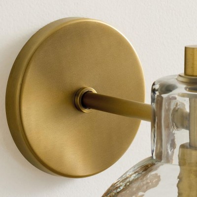 Keen Farmhouse Cooper Recycled Glass Dome Sconce Keen Farmhouse Cooper Recycled Glass Dome Sconce
