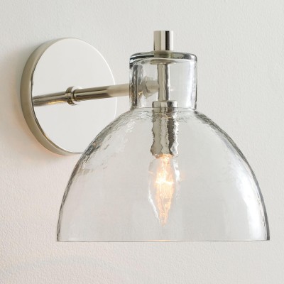 Keen Farmhouse Cooper Recycled Glass Dome Sconce Keen Farmhouse Cooper Recycled Glass Dome Sconce