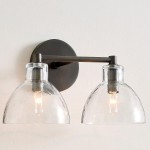 Keen Farmhouse Cooper Recycled Glass Dome Sconce